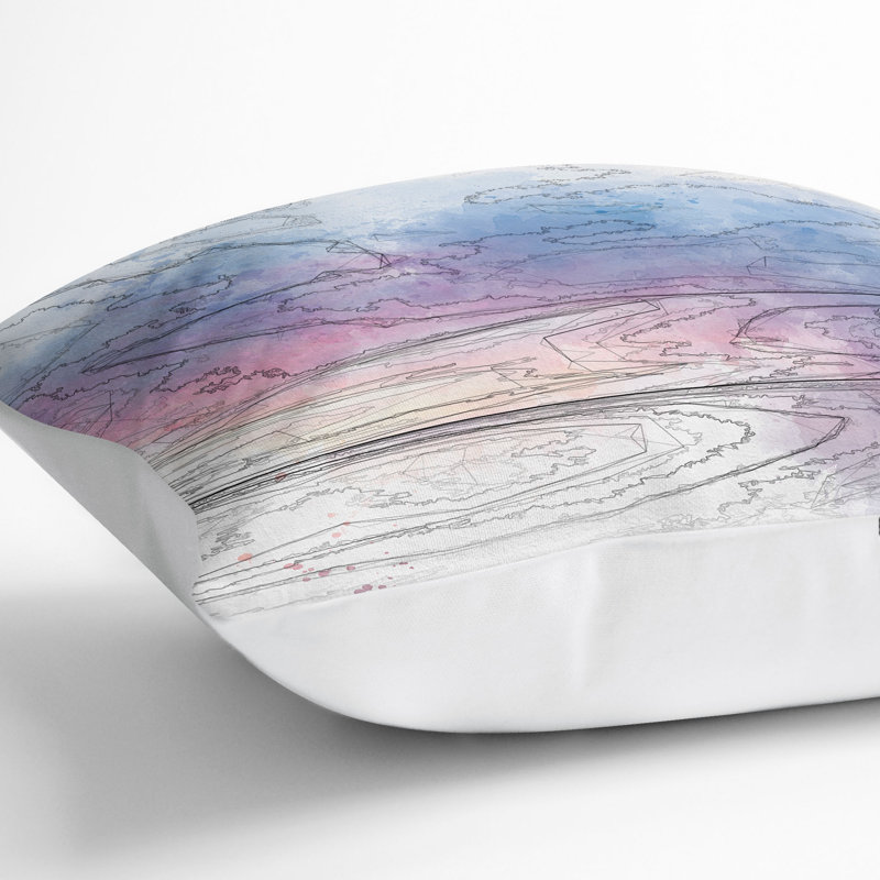 Square Throw Cushion, White, 55cm H x 55cm W x 20cm D