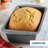 Farberware Bakeware Nonstick Loaf / Meatloaf / Bread Pan, 9 Inch x 5 Inch, Gray