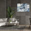 «In The Clouds Indigo and Grey» par Silvia Vassileva, reproduction sur toile tendue-2072373041