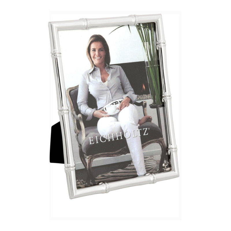 Cadre photo simple en bois Nygaard, Argent, 8 po x 10 po
