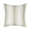 Theta 26" Linen Blend Throw Pillow, Blue