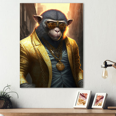 " Monkey Gangster In NYC II "