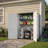 Altibloom 68.1 in resin horizontal storage shed, 53.5 in wide, with 2 shelves-125532820