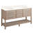 60" Robertson Double Bathroom Vanity Set with Rectangular Undermount Sinks-75247370-75247367-75247374