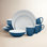 Noritake ColorTrio Coupe 16-Piece Dinnerware Set, Service for 4