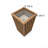 Square Grove Column Planter - Medium Brown-1984462915