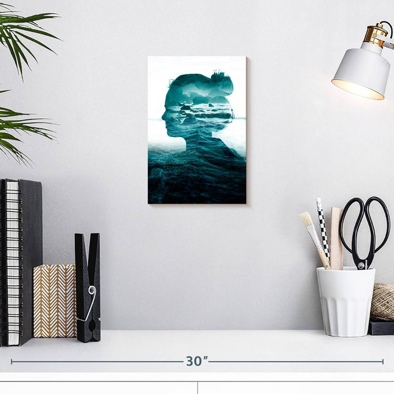 Leisha The Sea Inside, 12" H x 8" W