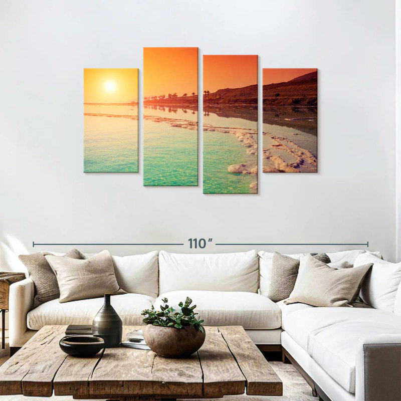 Gillard Dead Sea Sunrise, 48" H x 75" W