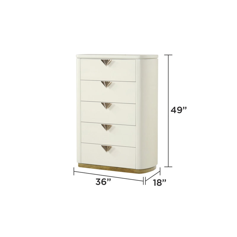 Commode 5 tiroirs La Pierre