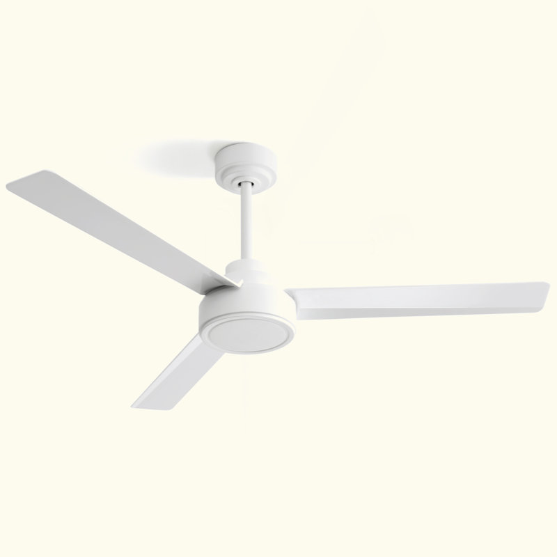 Ventilateur de plafond 52 po sans lumière, 3 pales ABS Farmhouse