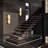 Zaheda Dimmable LED solid brass Wall Mounted Sconce with Alabaster Shade-741317692-743263279