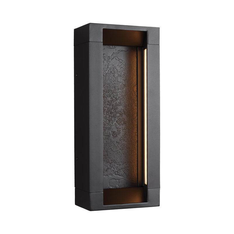 Applique murale d'extérieur 2 lumières DEL bronze huilé Sven