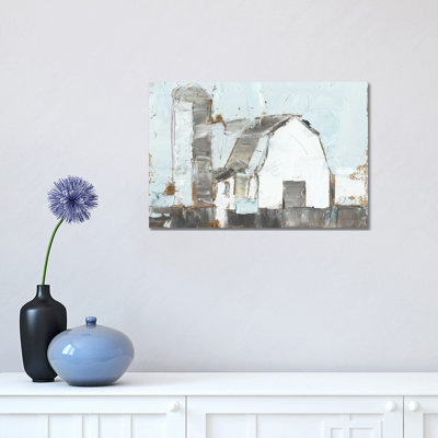 Barn & Silo II by Ethan Harper - Wrapped Canvas Painting