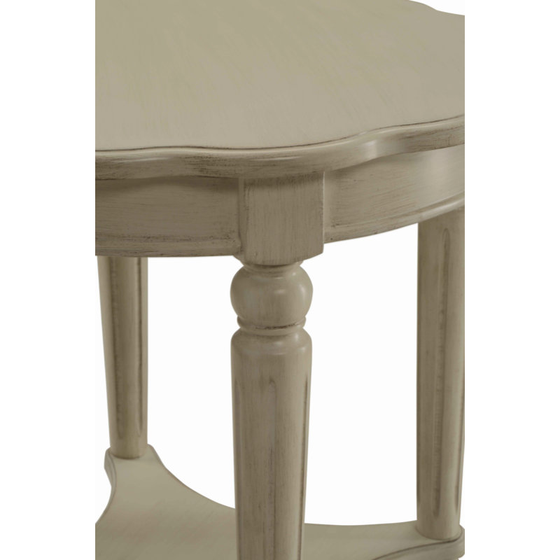 Table de bout avec tablette inférieure et table de bout