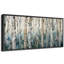«Blue Birch Tree Forest», impression sur toile encadrée surdimensionnée-111653067-111653068