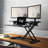 32"Width Desk Converter with Removable Keyboard Tray