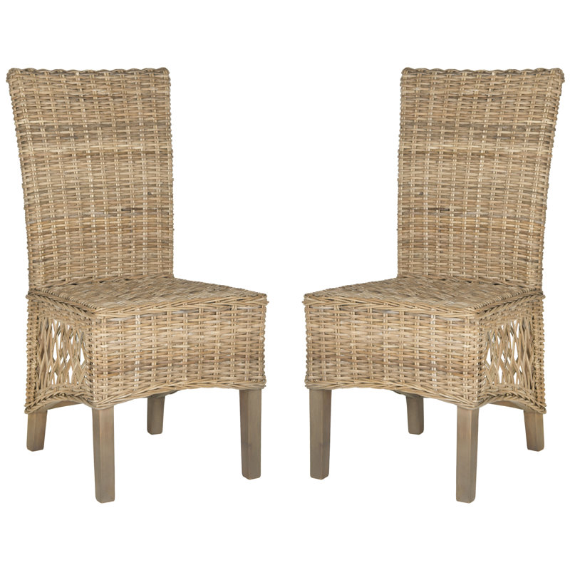 Chaise d'appoint en rotin Daviston
