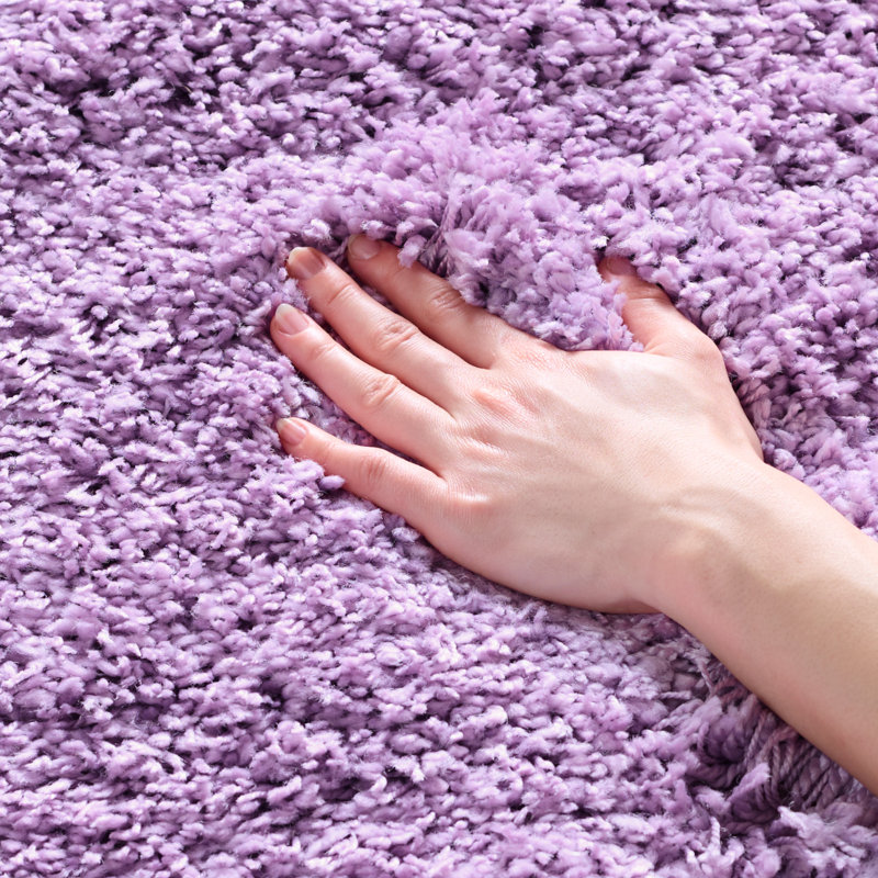 Delane Area Rug, Square 4', Lilac