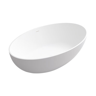 Premium Solid Surface Deep Soaking Bathtub