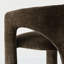Fauteuil de salle à manger rembourré Modern Chenille-1714058050