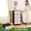 Commode de rangement verticale 4 tiroirs