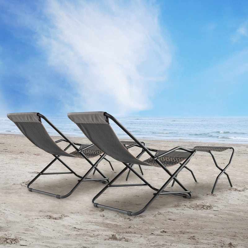 Talmage Folding Deck Chair