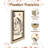 This 16.9 x 9.4 x 2.4 inch hollow wooden PS frame wall art brings fresh farmhouse brightness to your home. The fresh hollow design shows lively and clean lines, and the PS frame keeps stable and neat shape. It fits kitchens, dining areas, laundry rooms and fresh spaces, making the room bright and joyful. Easy to hang and lively to use, it is a fresh gift choice.