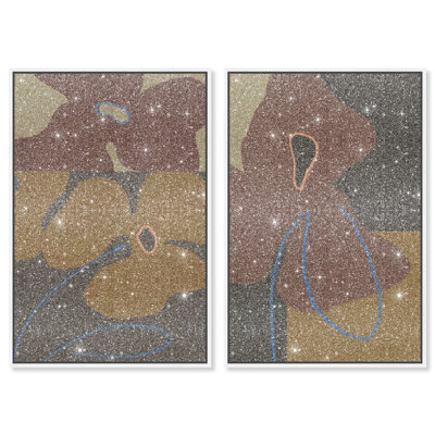 Moody Flowers Set Set by Oliver Gal