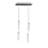 Ardrie 4 - Light Chrome Cluster Pendant-2075730238