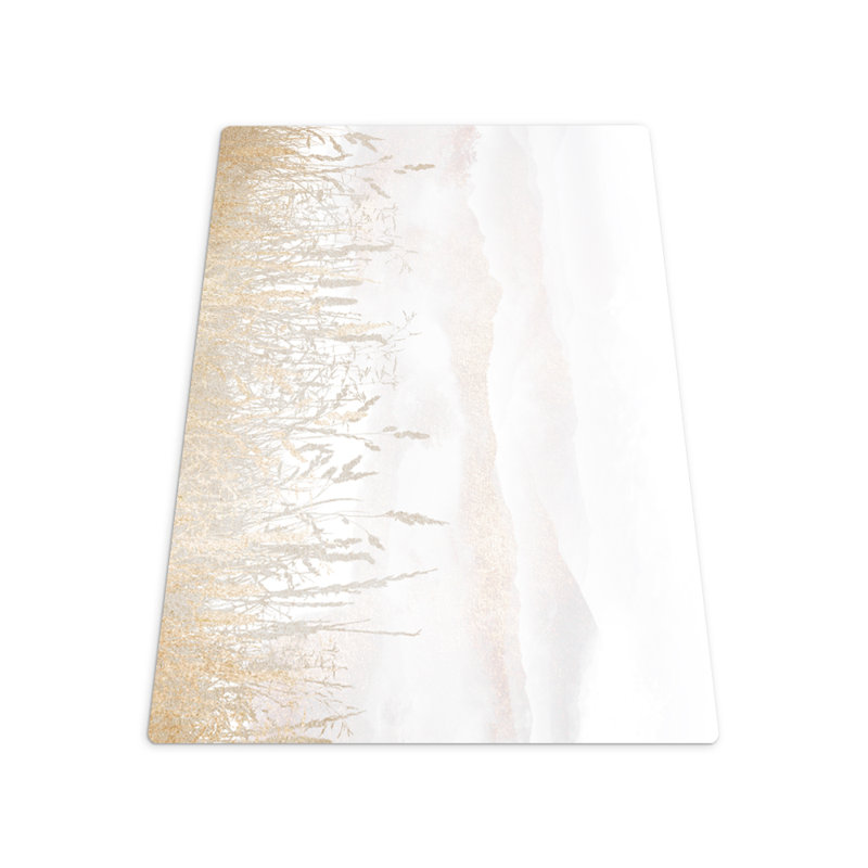 Nevaha Hard Floor Rectangular Chair Mat, 70 x 100cm