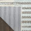 Tapis d'intérieur moderne bleu ivoire Martay-751125416