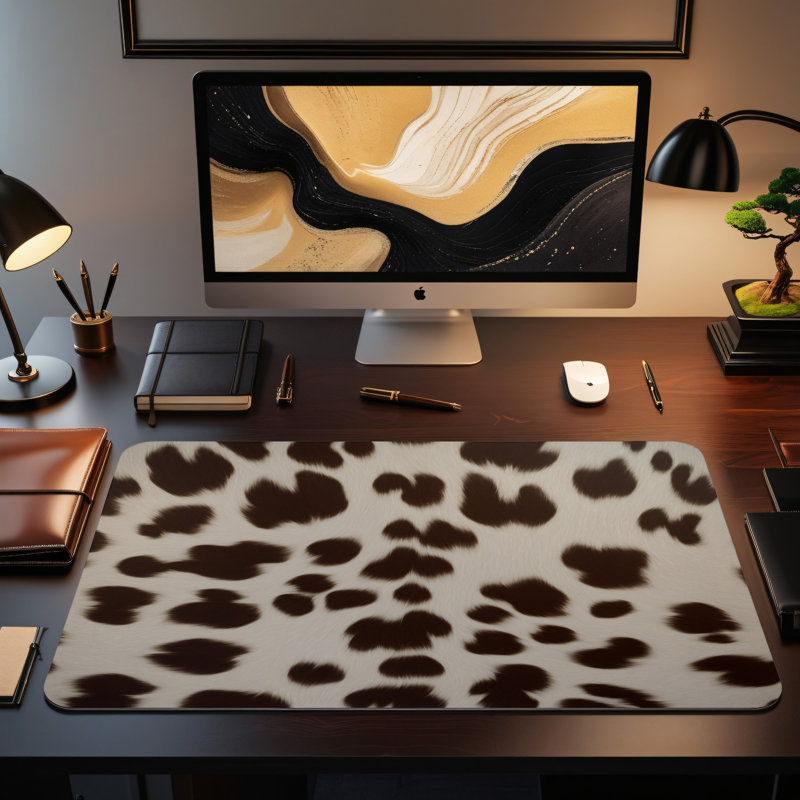Polyester Desk Pad, 31.5x15.5
