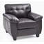 Chaise contemporaine rembourrée en cappuccino-665021319