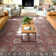 Asha Oriental Persian Flat-Weave Red Rug