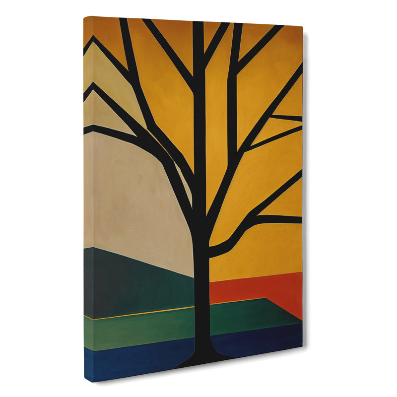 Tree No.3 - Wrapped Canvas Print, 50cm H x 35cm W