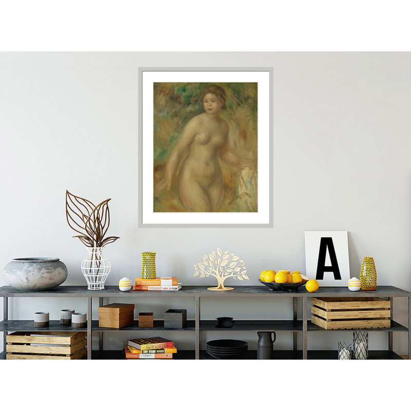 Nu-Pierre-Auguste Renoir - Impression giclée sur cadre, 39,89 po H x 33,5 po L