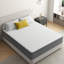 Matelas hybride à ressorts ensachés moyens 10 po / 12 po dans une boîte avec mousse certifiée CertiPUR-US-1172185939-1141153132