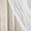 Pearl Beaded Tulle Overlay Room Darkening Grommet Curtains (Set Of 2)-1503200225-1503200156