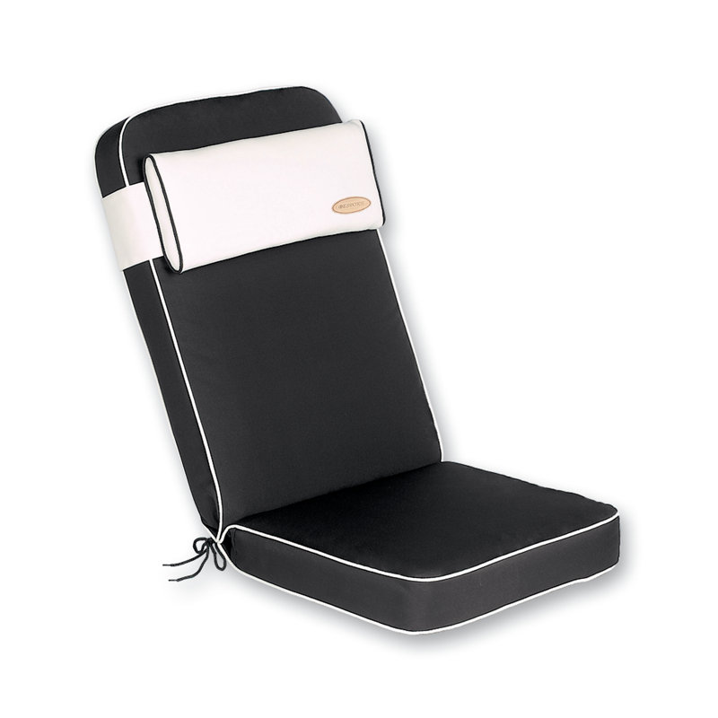 Recliner Armchair Cushion, Black