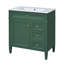 Meuble-lavabo de 30 po avec lavabo supérieur-1684731593