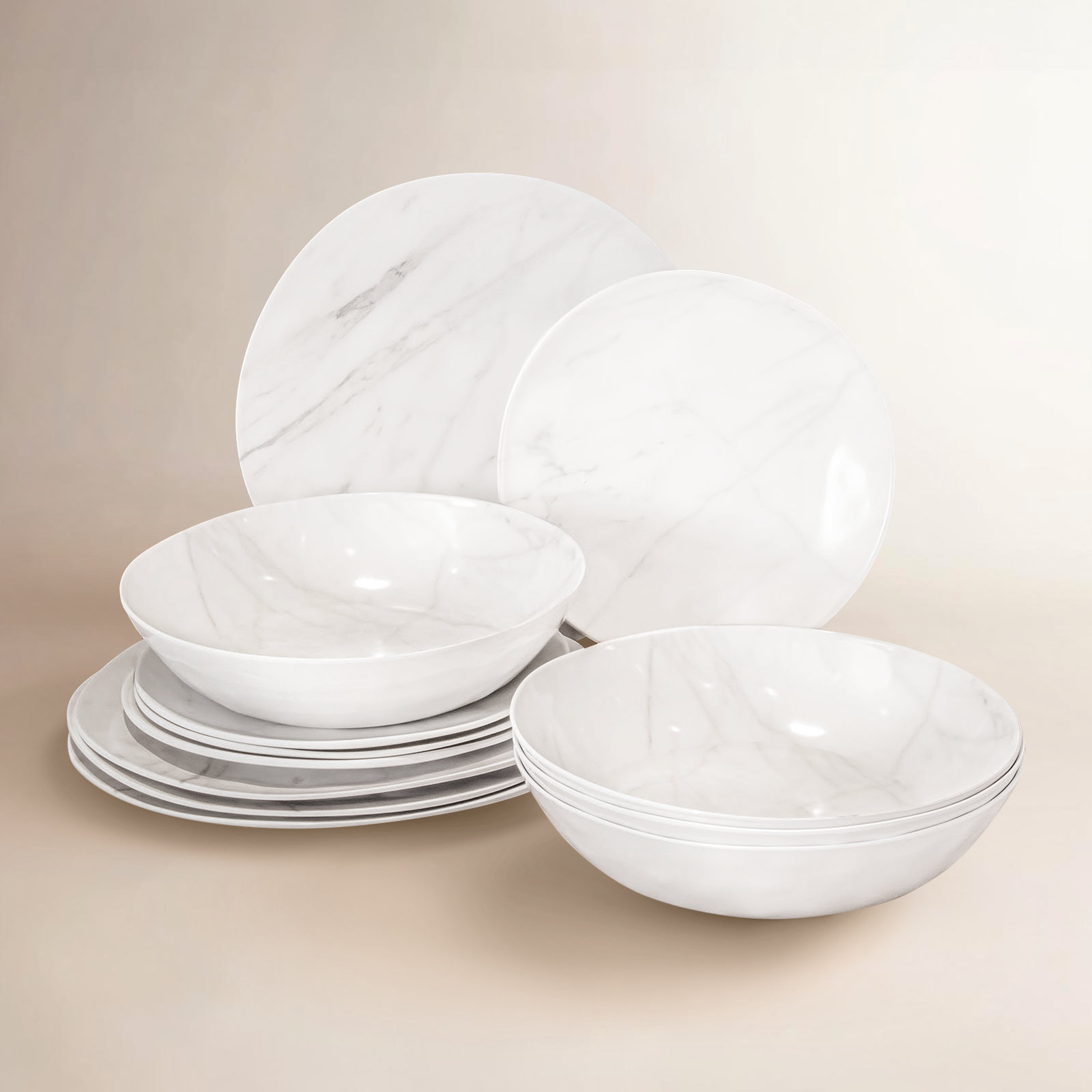 Helia Melamine Dinnerware Set