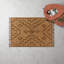 Alfi Southwestern Flatweave Area Rug in Brown/Camel-702873656