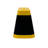 QHL091YLH Heritage Design Clock, Yellow