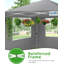 Quictent 2x2m (6x6ft) Pop Up Canopy Gazebo with Removable Sidewalls, Adjustable Height Event Shelter, Portable Tent for Garden Party, Camping, Beige-122096609-122096610