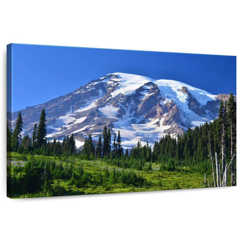 Alvord Mount Rainier Summertime, 34" H x 51" W