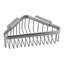 Hotelier 6-3/8" Corner Shower Basket-1839378504