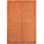 Tapis népalais art déco en laine rouille / brun clair 6 pi x 9 pi
