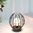 Battery Operated Table Lamp Indoors Outdoor Lantern with LED Bulb 