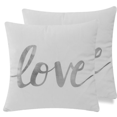 Christmas Gold And Silver Microsuede Pillow Cover