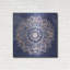 Bungalow Rose «Mandala Delight 2 Navy» par Danhui Nai, art mural en métal-236873478